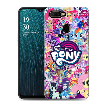 Силиконовый чехол на OPPO A5s с принтом My little pony Дружба чудо Силиконовый чехол на OPPO A5s с принтом My little pony Дружба чудо