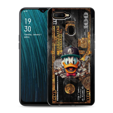 Силиконовый чехол на OPPO A5s с принтом Дональд Дак Доллар Силиконовый чехол на OPPO A5s с принтом Дональд Дак Доллар