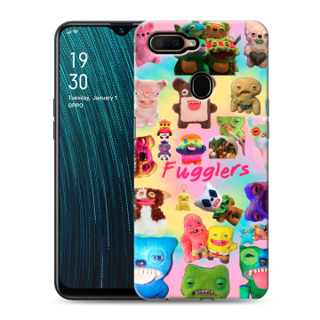 Силиконовый чехол на OPPO A5s с принтом Флагер Fuggler