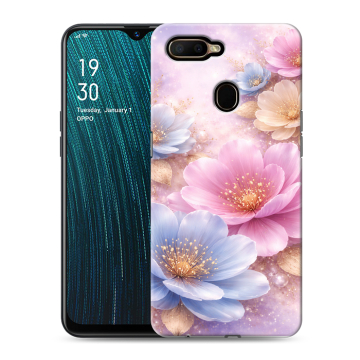Силиконовый чехол на OPPO A5s с принтом женский Силиконовый чехол на OPPO A5s с принтом женский