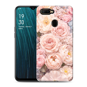 Силиконовый чехол на OPPO A5s с принтом женский Силиконовый чехол на OPPO A5s с принтом женский