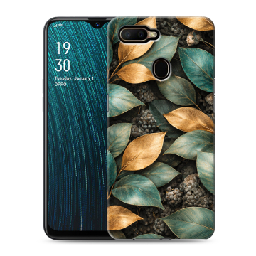 Силиконовый чехол на OPPO A5s с принтом женский Силиконовый чехол на OPPO A5s с принтом женский