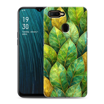 Силиконовый чехол на OPPO A5s с принтом женский Силиконовый чехол на OPPO A5s с принтом женский