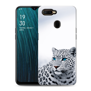 Силиконовый чехол на OPPO A5s с принтом женский Силиконовый чехол на OPPO A5s с принтом женский