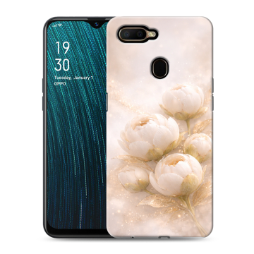 Силиконовый чехол на OPPO A5s с принтом женский Силиконовый чехол на OPPO A5s с принтом женский
