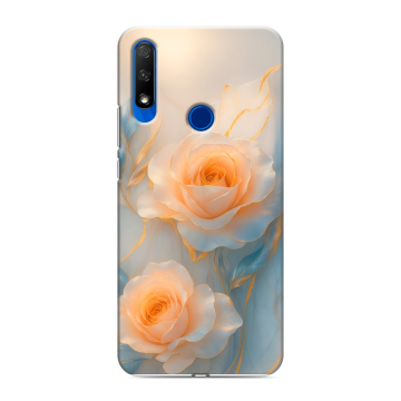 Силиконовый противоударный чехол на Huawei Honor 9X с принтом Женский Силиконовый противоударный чехол на Huawei Honor 9X с принтом Женский