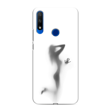 Силиконовый противоударный чехол на Huawei Honor 9X с принтом Силуэт Силиконовый противоударный чехол на Huawei Honor 9X с принтом Силуэт