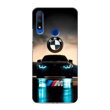 Силиконовый противоударный чехол на Huawei Honor 9X с принтом БМВ BMW