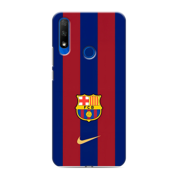 Силиконовый противоударный чехол на Huawei Honor 9X с принтом Барселона Barcelona