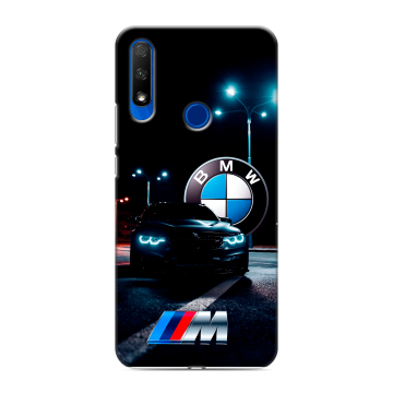 Силиконовый противоударный чехол на Huawei Honor 9X с принтом БМВ BMW