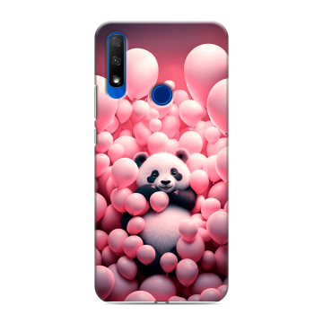 Силиконовый противоударный чехол на Huawei Honor 9X с принтом Панда