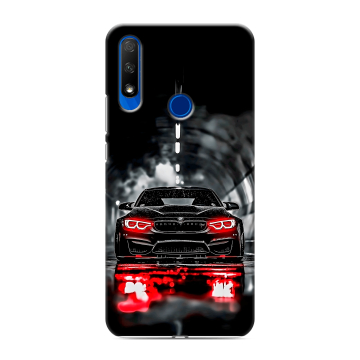 Силиконовый противоударный чехол на Huawei Honor 9X с принтом BMW БМВ