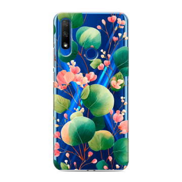 Силиконовый противоударный чехол на Huawei Honor 9X с принтом женский Силиконовый противоударный чехол на Huawei Honor 9X с принтом женский