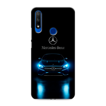 Силиконовый противоударный чехол на Huawei Honor 9X с принтом Mercedes Мерседес Силиконовый противоударный чехол на Huawei Honor 9X с принтом Mercedes Мерседес