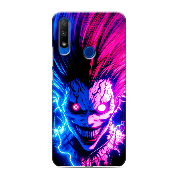 Силиконовый противоударный чехол на Huawei Honor 9X с принтом Death note Тетрадь смерти Силиконовый противоударный чехол на Huawei Honor 9X с принтом Death note Тетрадь смерти