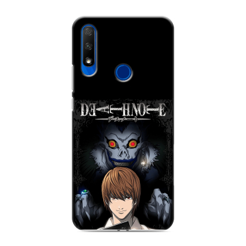 Силиконовый противоударный чехол на Huawei Honor 9X с принтом Death note Тетрадь смерти Силиконовый противоударный чехол на Huawei Honor 9X с принтом Death note Тетрадь смерти