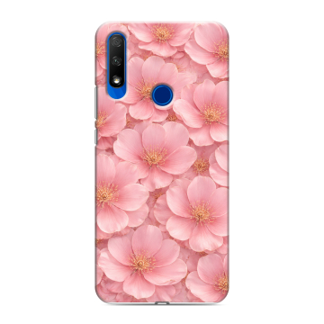 Силиконовый противоударный чехол на Huawei Honor 9X с принтом женский Силиконовый противоударный чехол на Huawei Honor 9X с принтом женский