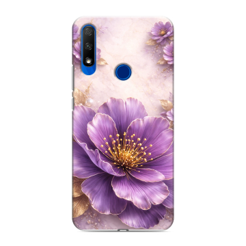Силиконовый противоударный чехол на Huawei Honor 9X с принтом женский Силиконовый противоударный чехол на Huawei Honor 9X с принтом женский