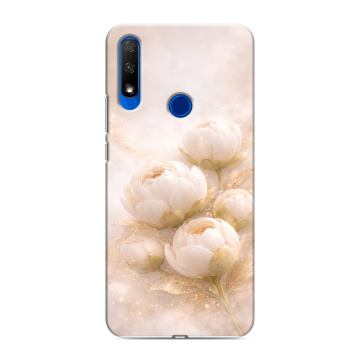 Силиконовый противоударный чехол на Huawei Honor 9X с принтом женский