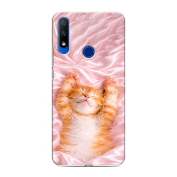 Силиконовый противоударный чехол на Huawei Honor 9X с принтом женский