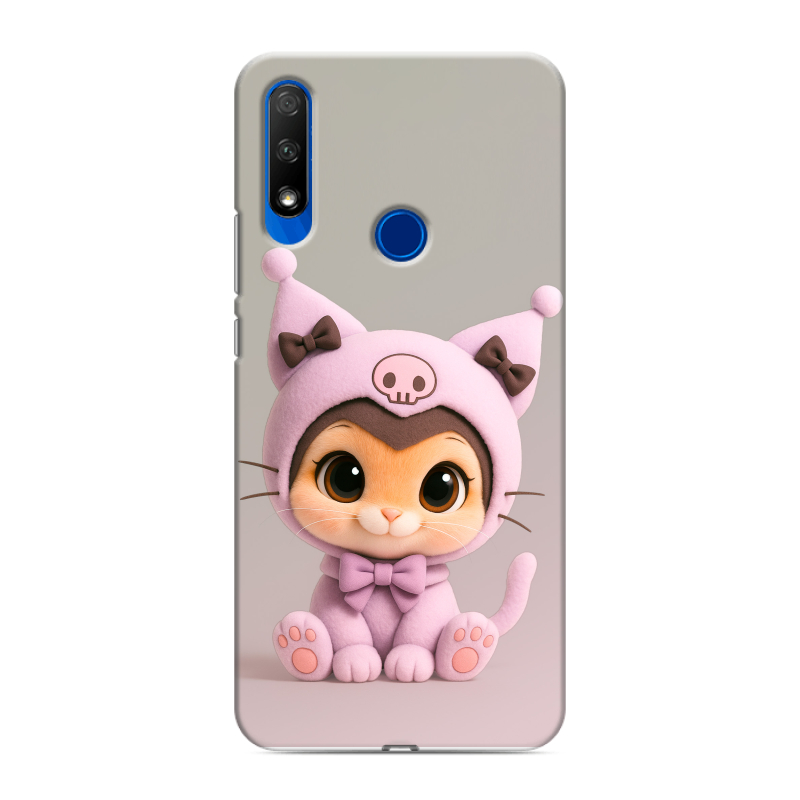 Силиконовый противоударный чехол на Huawei Honor 9X с принтом Куроми Kuromi Силиконовый противоударный чехол на Huawei Honor 9X с принтом Куроми Kuromi