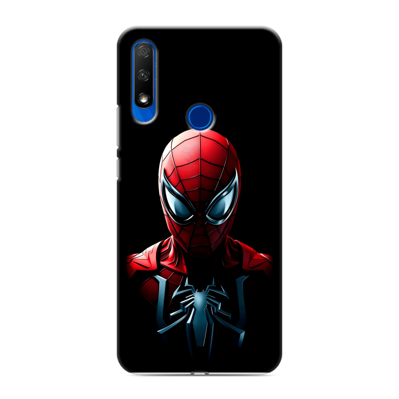 Силиконовый противоударный чехол на Huawei Honor 9X с принтом Spiderman Человек паук Силиконовый противоударный чехол на Huawei Honor 9X с принтом Spiderman Человек паук