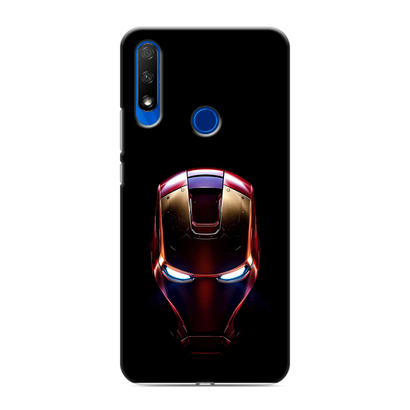 Силиконовый противоударный чехол на Huawei Honor 9X с принтом IronMan Железный человек Силиконовый противоударный чехол на Huawei Honor 9X с принтом IronMan Железный человек