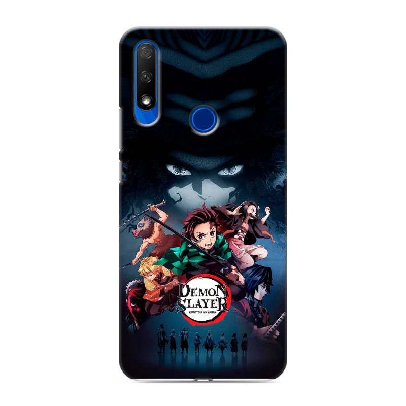 Силиконовый противоударный чехол на Huawei Honor 9X с принтом Demon Slayer Клинок рассекающий демонов Силиконовый противоударный чехол на Huawei Honor 9X с принтом Demon Slayer Клинок рассекающий демонов