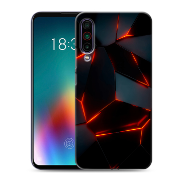 Силиконовый чехол на Meizu 16T с принтом Яркие абстракции Силиконовый чехол на Meizu 16T с принтом Яркие абстракции