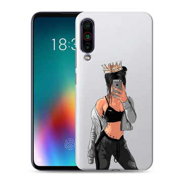 Силиконовый чехол на Meizu 16T с принтом Женские принты Силиконовый чехол на Meizu 16T с принтом Женские принты