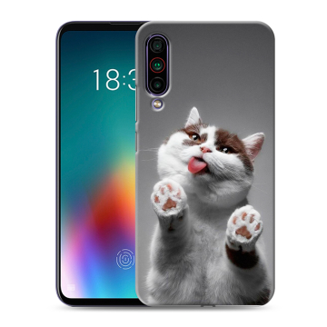 Силиконовый чехол на Meizu 16T с принтом Коты Силиконовый чехол на Meizu 16T с принтом Коты