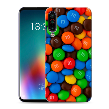 Силиконовый чехол на Meizu 16T с принтом Конфеты Силиконовый чехол на Meizu 16T с принтом Конфеты