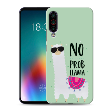 Силиконовый чехол на Meizu 16T с принтом Лама Силиконовый чехол на Meizu 16T с принтом Лама