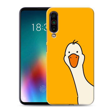 Силиконовый чехол на Meizu 16T с принтом Утка