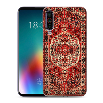 Силиконовый чехол на Meizu 16T с принтом Ковер