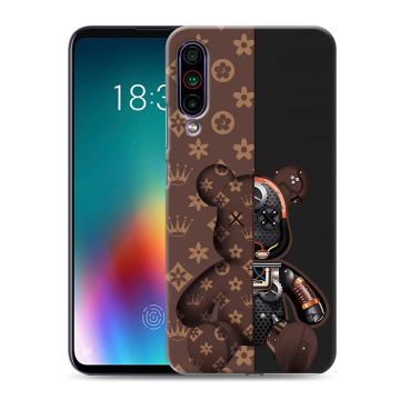 Силиконовый чехол на Meizu 16T с принтом Луи робот