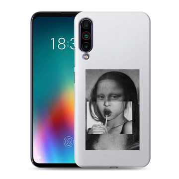 Силиконовый чехол на Meizu 16T с принтом Мона Лиза