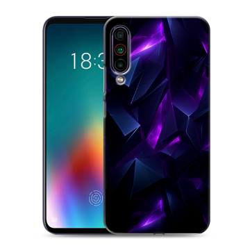 Силиконовый чехол на Meizu 16T с принтом Абстракиция