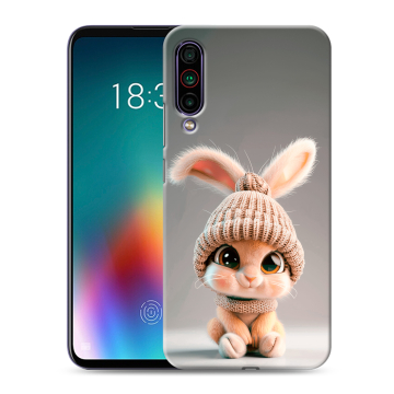 Силиконовый чехол на Meizu 16T с принтом Кролик