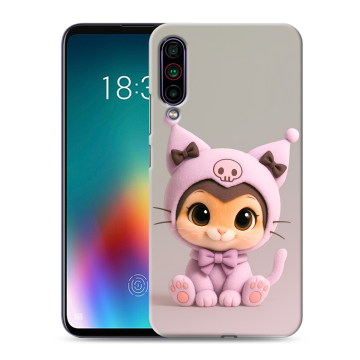 Силиконовый чехол на Meizu 16T с принтом Куроми Kuromi 