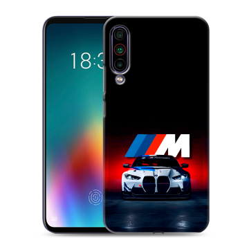 Силиконовый чехол на Meizu 16T с принтом БМВ BMW