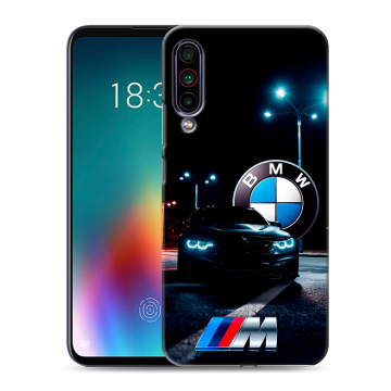 Силиконовый чехол на Meizu 16T с принтом БМВ BMW