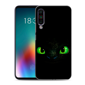 Силиконовый чехол на Meizu 16T с принтом Как приручить дракона