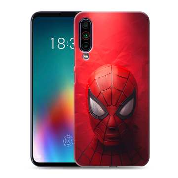 Силиконовый чехол на Meizu 16T с принтом Spiderman Человек паук
