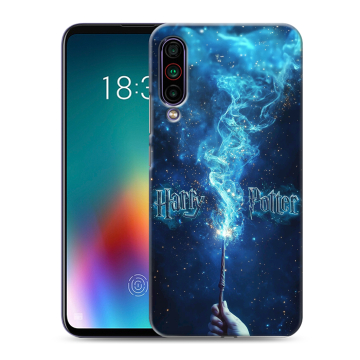 Силиконовый чехол на Meizu 16T с принтом Harry Potter Гарри Поттер