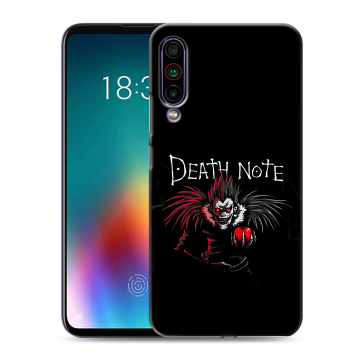 Силиконовый чехол на Meizu 16T с принтом Death note Тетрадь смерти