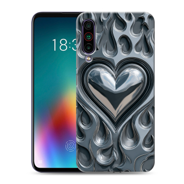 Силиконовый чехол на Meizu 16T с принтом Y2K