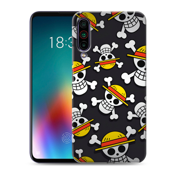 Силиконовый чехол на Meizu 16T с принтом One Piece Ван Пис