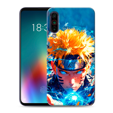 Силиконовый чехол на Meizu 16T с принтом Аниме Наруто Naruto
