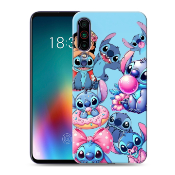 Силиконовый чехол на Meizu 16T с принтом Лило и Стич